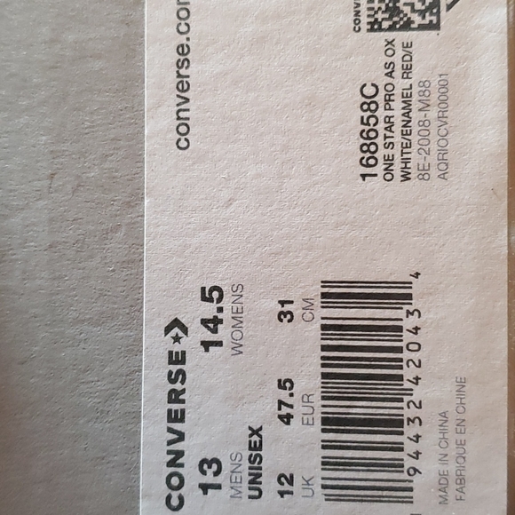 Converse x Alexis Sablone One Star Pro Ox Men's Size / 168658c - Picture 15 of 15